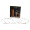 A set of IRIN C670 classical guitar strings, featuring clear nylon and silver-plated copper wound strings.