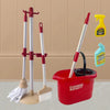 Kids Cleaning Playset – Pretend Play Mop, Broom, Bucket & More