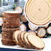 Natural Pine Wood Slices for DIY Crafts and Decor