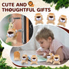 A collection of cute lion and tiger plush toys in various sizes and colors shown with a child.