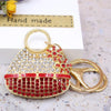 Crystal Rhinestone Handbag Keychain