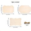 DIY Wooden Hanging Ornament Craft Kit (Set of 3)