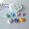 7-in-1 Flower Silicone Mold for Candles, Soap & Resin Crafts