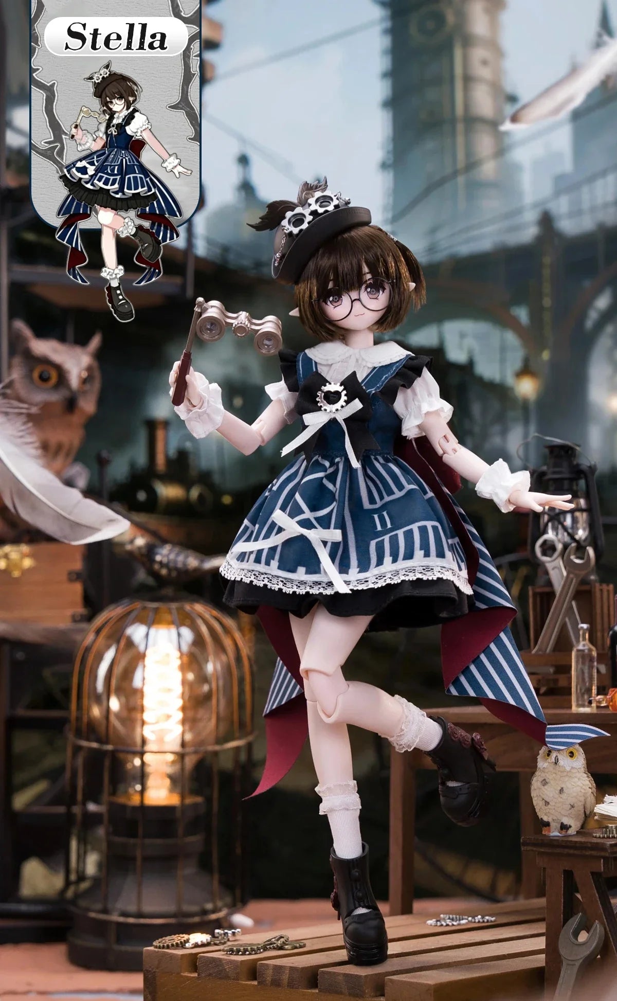 Minty Feather Mist Poetry Series 1/6 BJD Blind Box Doll