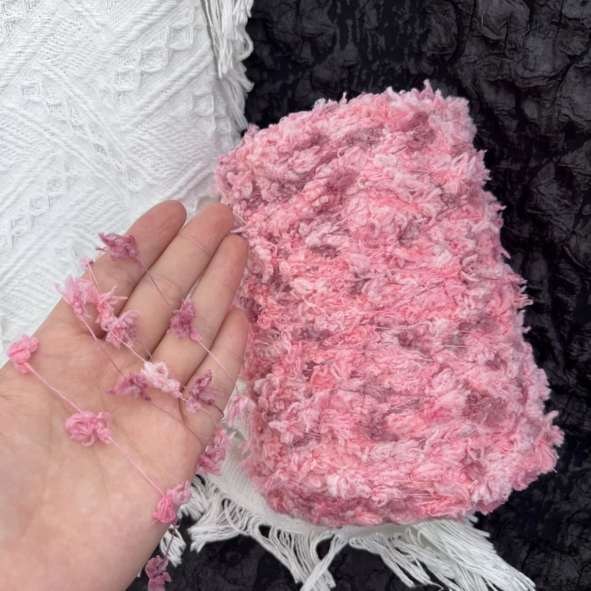 Hand-Dyed Cotton Blend Yarn – Fine Weight for Lace & Delicate Projects