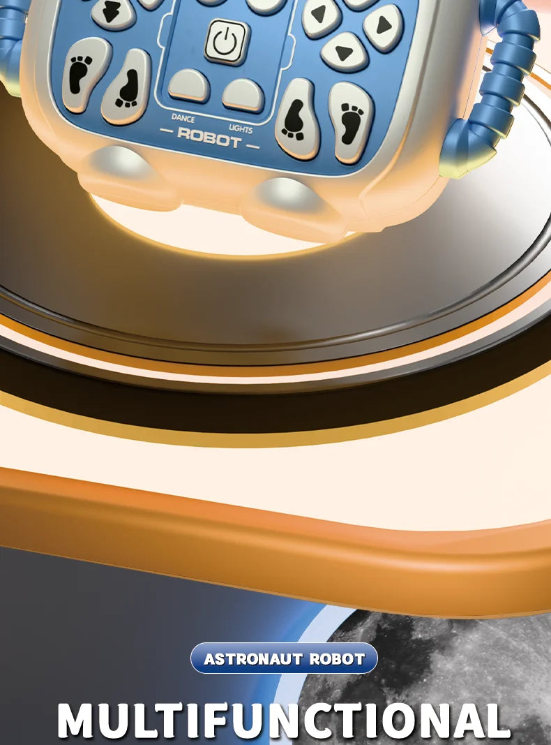 Interactive Remote Control Robot with Lights, Music & Recording