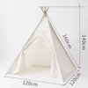 Kids' Foldable Teepee Play Tent with Curtains