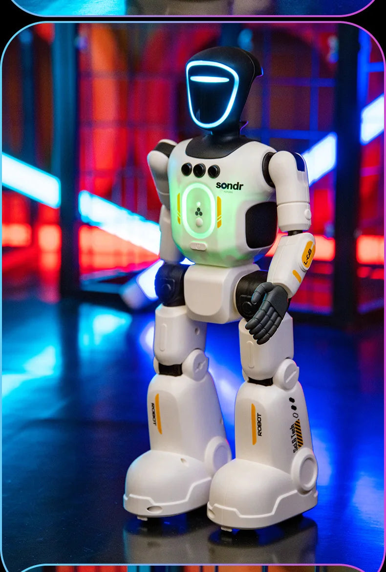 Interactive Gesture-Controlled Robot with Dance and Learning Modes