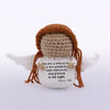 Handmade Crochet Emotional Support Cat Ornament