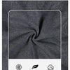 Close-up of a dark gray fabric texture for street zipper hoodies, highlighting its exquisite, comfortable, and soft qualities