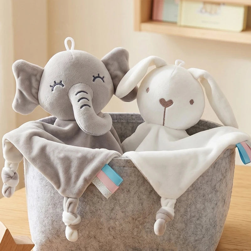 Cuddly Elephant Baby Comforter with Teether & Rattle