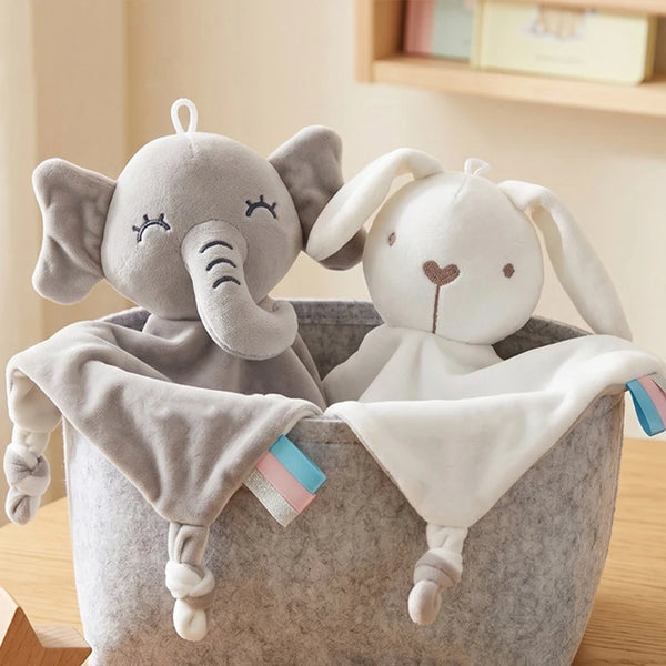 Cuddly Elephant Baby Comforter with Teether & Rattle