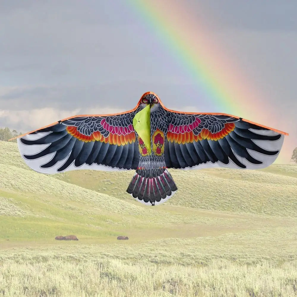 Eagle Pattern Kite with 30m Line – Easy-Fly Outdoor Toy for Kids