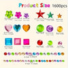 A collection of colorful acrylic gemstone stickers and rhinestones in various sizes and shapes for crafts and DIY projects.