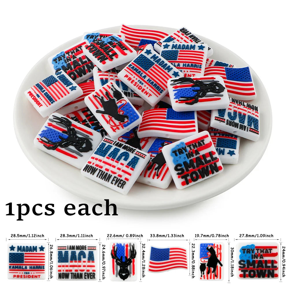 Silicone Charm Beads for DIY Jewelry Making