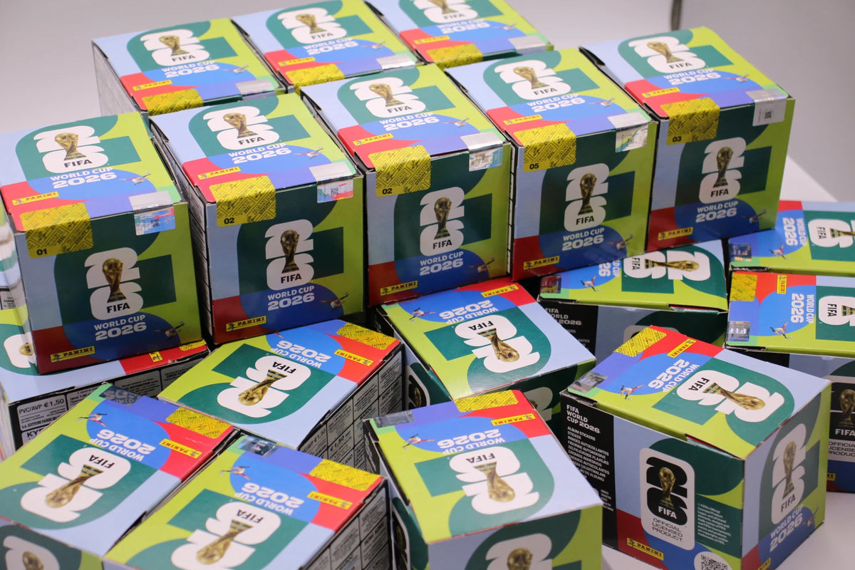 Official Panini 2026 FIFA World Cup Sticker Collection Box