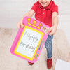 Kids' Magnetic Drawing Board with Colorful Graffiti Fun