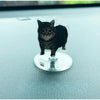 Rotating Cat Figurine Desk Decor