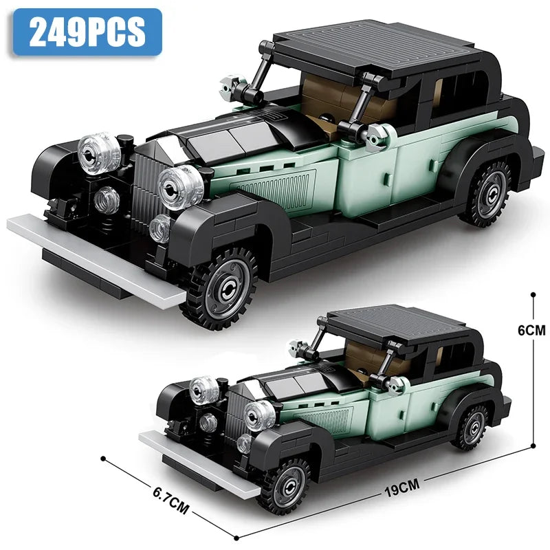 Supercar Model Building Block Kit