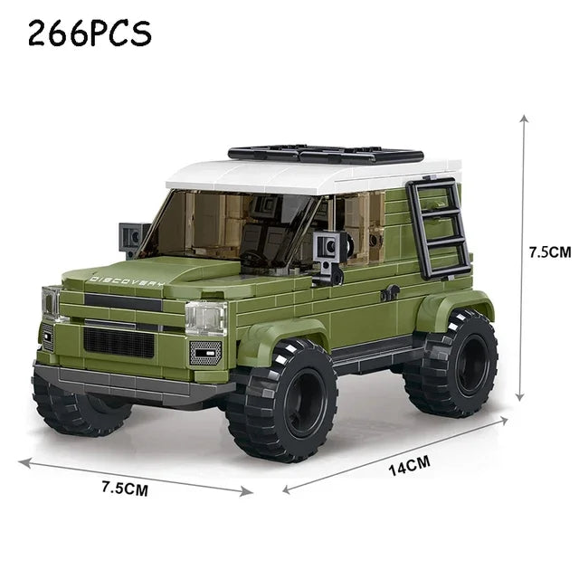 Supercar Model Building Block Kit