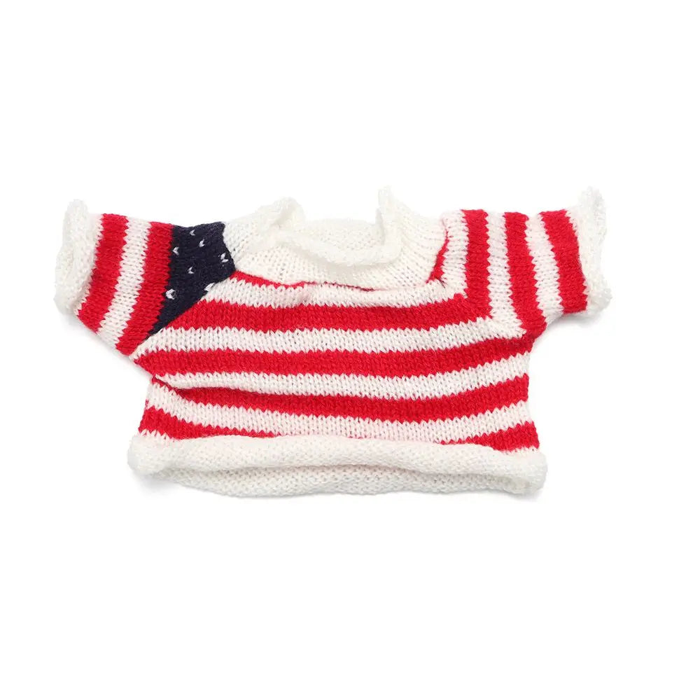 Fashionable Sweater and Vest Set for 20cm Plush Dolls