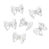 Multicolor Transparent Bow Acrylic Beads for DIY Jewelry Making