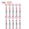 Pink rotating firework water blaster toy for kids in 10 pieces