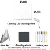 LED Light-Up Acrylic Message Board with Stand