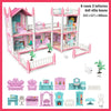 Dream Villa Dollhouse Playset with Furniture for Kids