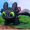 Movable-Wing Toothless & Light Fury Keychain Charm