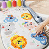 Interactive Baby Play Mat with Music, Lights & 5 Sensory Toys