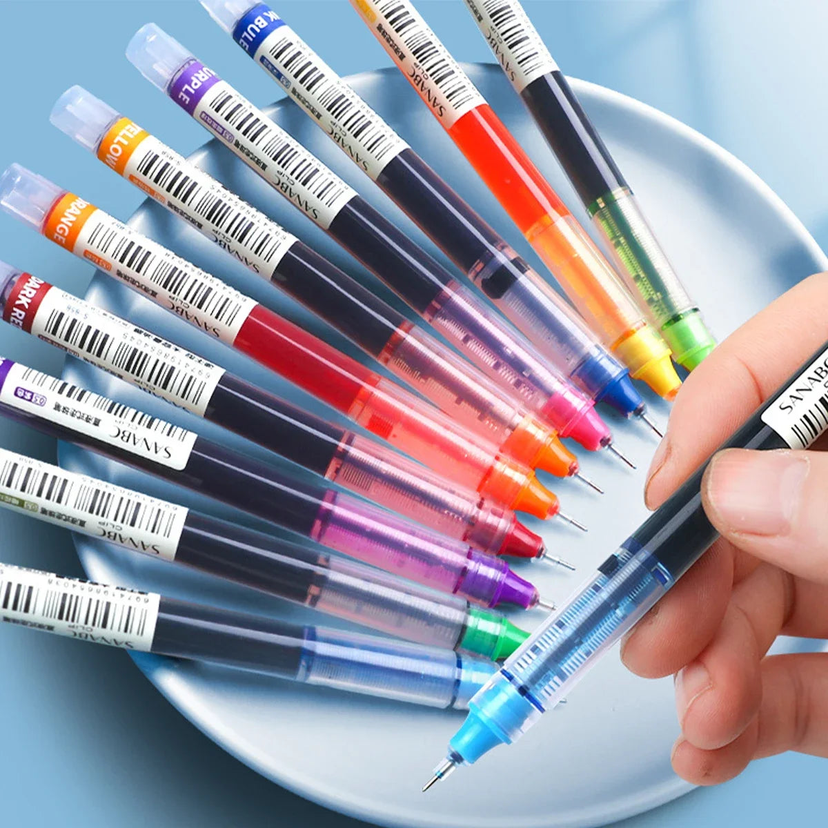 Vibrant Gel Pen Set – Quick-Drying 0.5mm for Smooth Writing