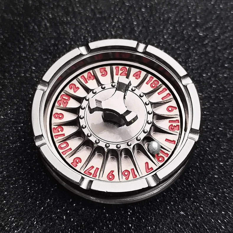 Metal Gyro Dice Spinner for Tabletop RPGs