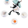 2-Pack Waterproof Wet/Dry Bags for Diapers & Baby Essentials