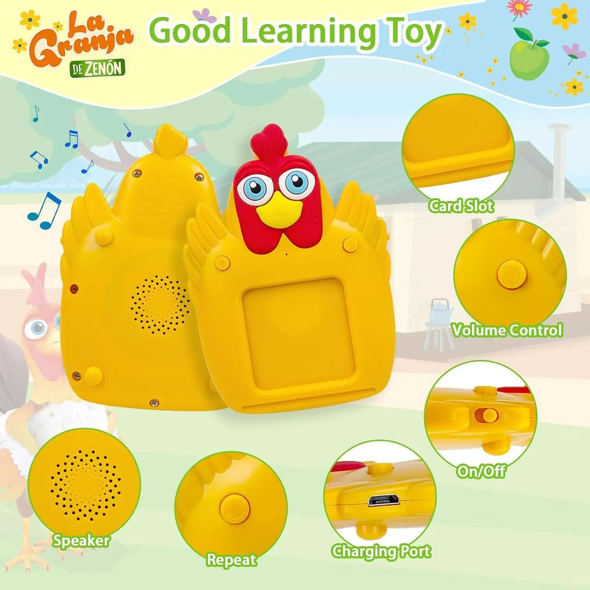 Bilingual Talking Flash Cards for Toddlers – English & Spanish Learning Toy with 224 Sight Words