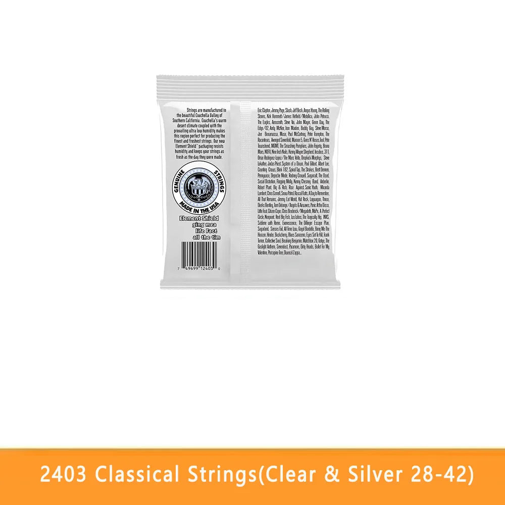 A package of Ultimate Acoustic Guitar Strings bundle containing 10 sets of strings.