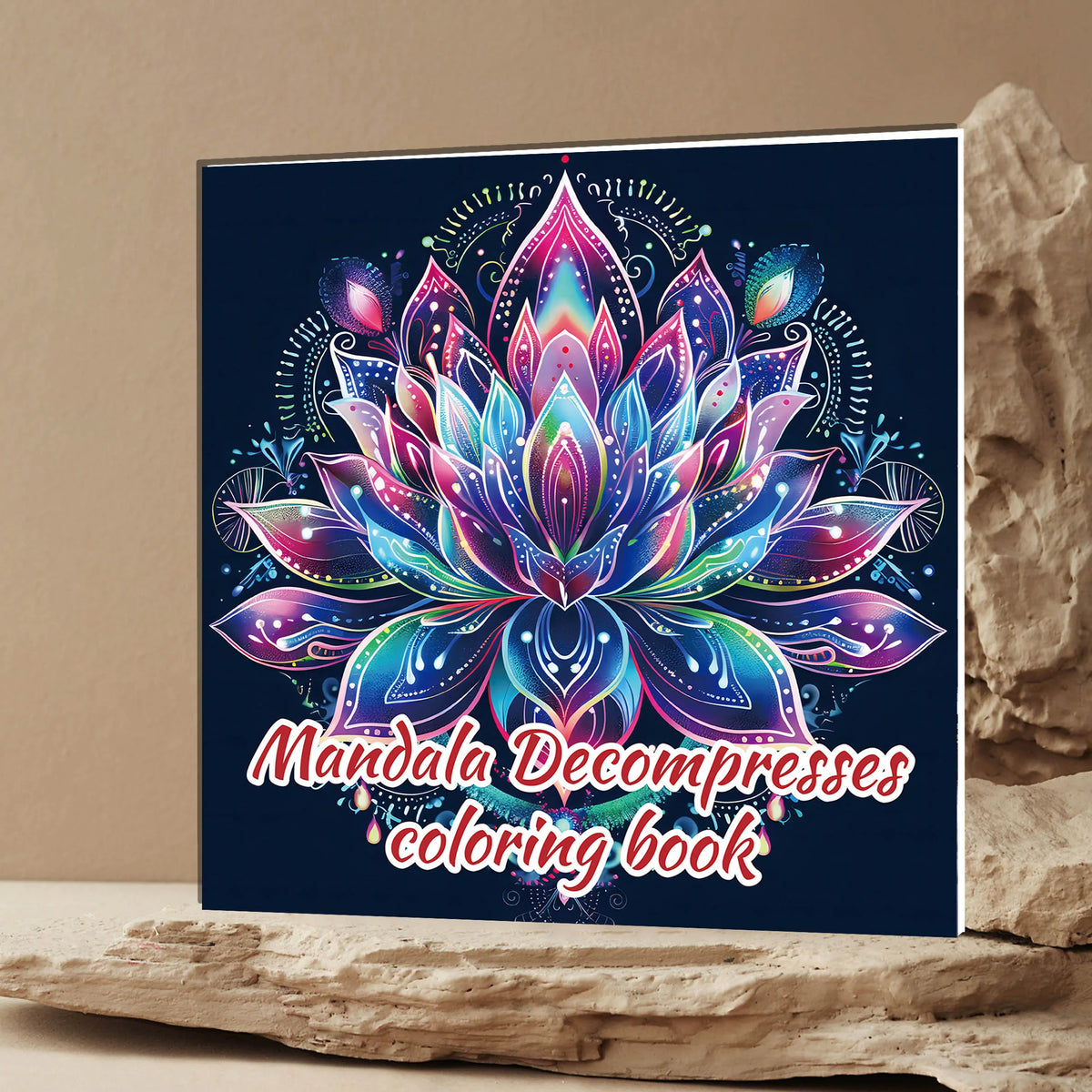 Intricate Mandala Coloring Book for Adult Stress Relief