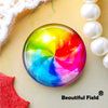 Handmade Rainbow Glass Cabochons for Jewelry Making