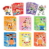 Toy Story Make a Face Sticker Set - Reusable Puzzle Stickers for Kids