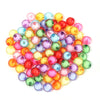 Colorful Round Acrylic Beads - Assorted Sizes for Jewelry Making