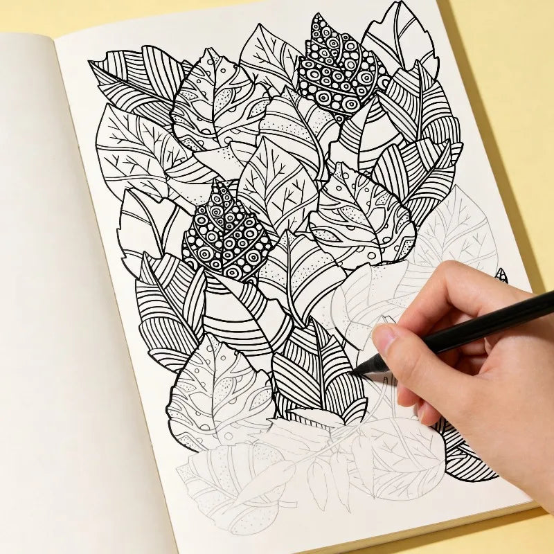Graffiti Line Art Coloring Book for Adults