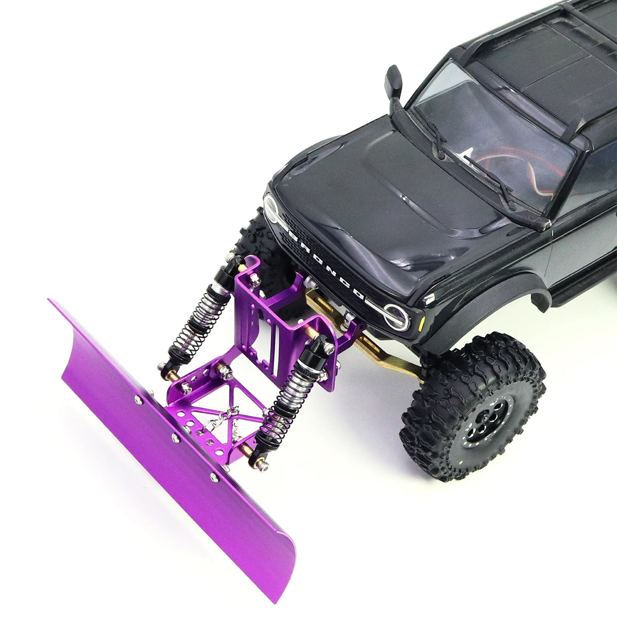 Aluminum Adjustable Snow Plow for 1/18 RC Crawler