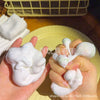 Tofu-Shaped Squishy Beads for Stress Relief and Sensory Play