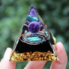 Zodiac Resin Pyramid Decoration with Crystal Ball