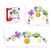 Sunflower Rainbow Baby Crib Toy with Foldable Arch