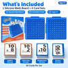 Math Flash Cards and Board Game Set for Kids