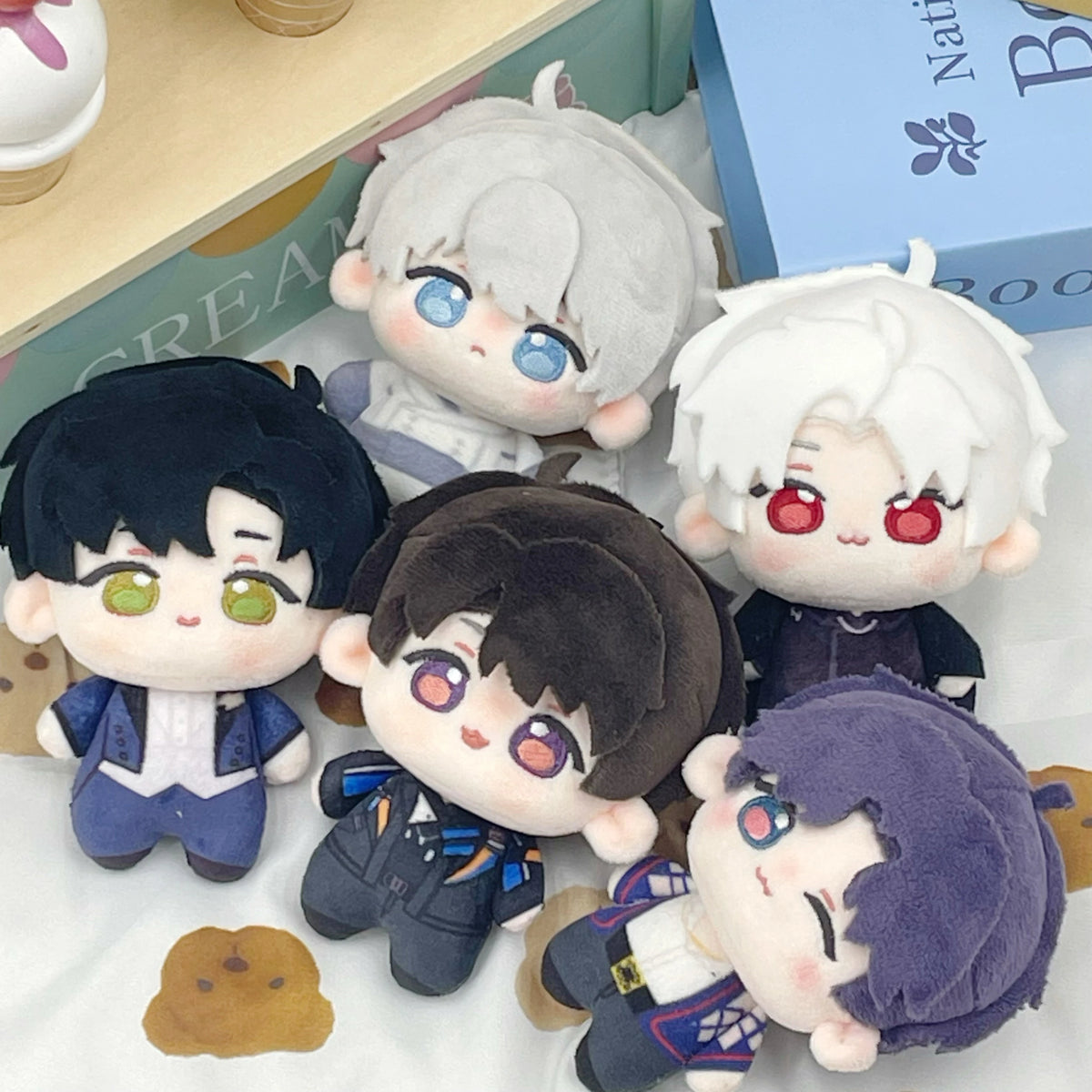 Sylus & Xavier Plush Doll Set — Love and Deepspace Collectible Stuffed Toys