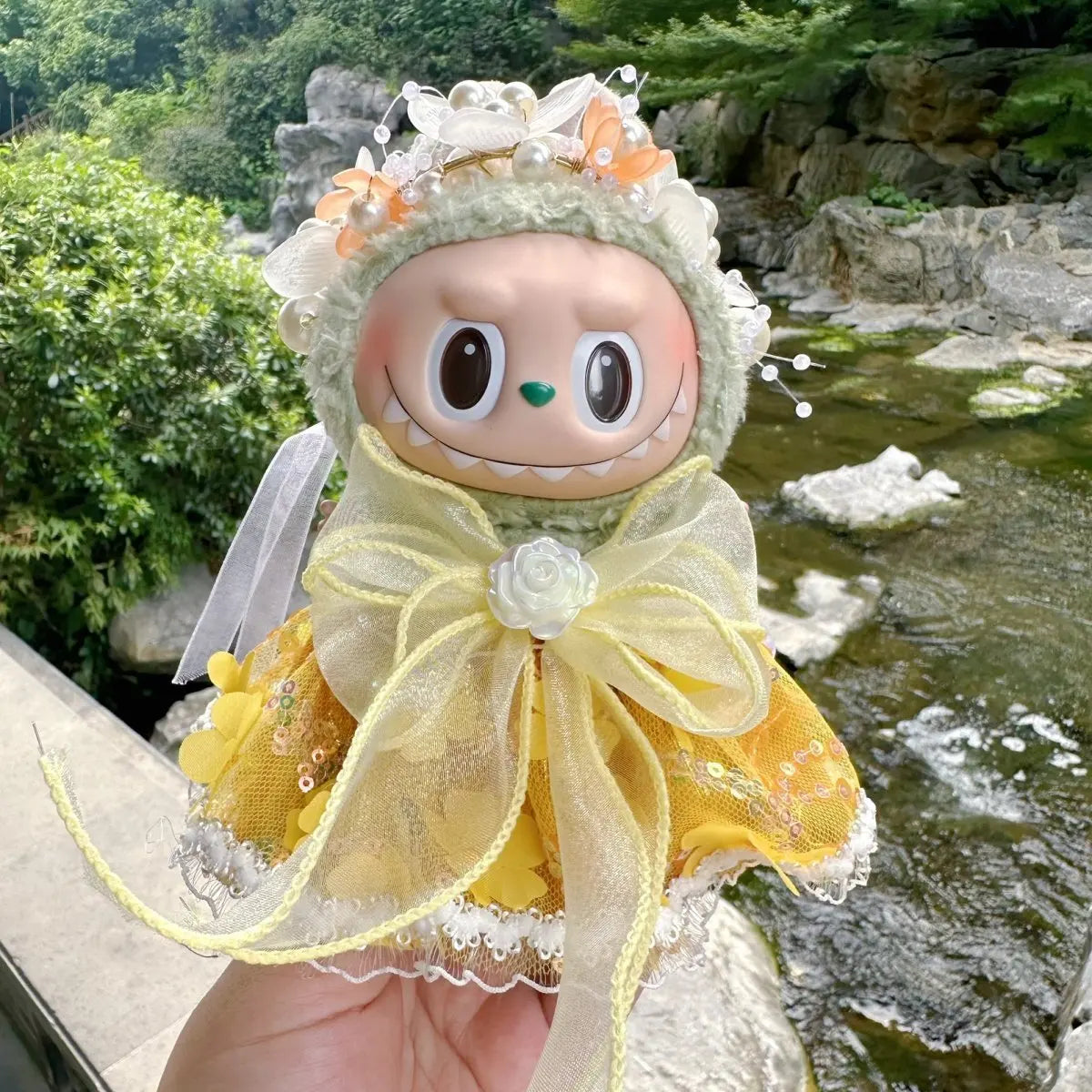 Dreamy Fairy Outfit for Labubu and SkullPanda Dolls