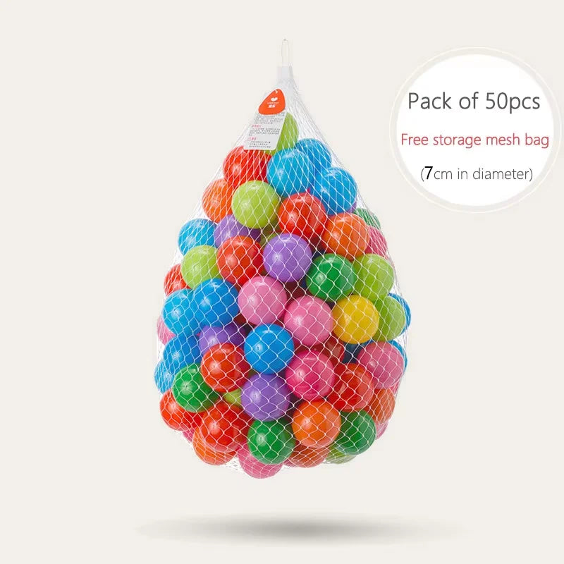 Colorful Soft Ocean Balls for Baby Playpens and Ball Pits