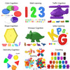Montessori Light Table Sorting Blocks for Sensory Learning